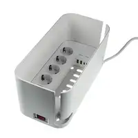 RealPower PowerBox 522 base múltiple 1,5 m 5 salidas AC Interior Blanco