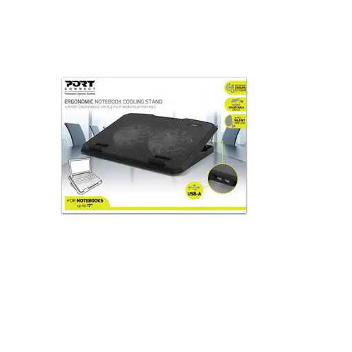 Port Designs 901099 almohadilla fría 43,2 cm (17") 800 RPM Negro