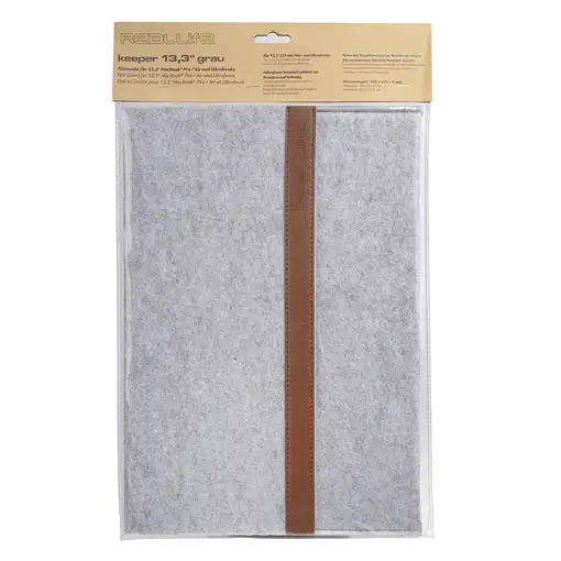 Ultron 156530 maletines para portátil 33,8 cm (13.3") Funda Gris