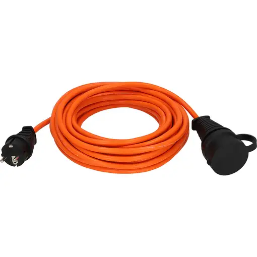 Brennenstuhl 1169930 base múltiple 10 m 1 salidas AC Exterior Naranja