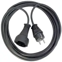 Brennenstuhl H05VV-F 3G1,5 Negro 2 m