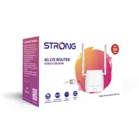 Strong 300M router inalámbrico Ethernet rápido Banda única (2,4 GHz) 4G Blanco