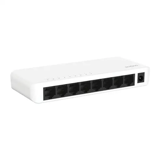 Strong SW8000P switch Gigabit Ethernet (10/100/1000) Blanco