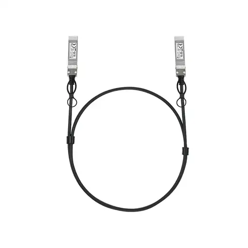 TP-Link Omada SM6220-1M Cable de fibra óptica e InfiniBand SFP28 Negro, Plata