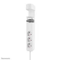 Neomounts DS22-840WH6 Regleta de sobremesa con abrazadera y puertos USB-C y USB-A