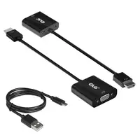 CLUB3D CAC-1302 adaptador de cable de vídeo 0,5 m HDMI tipo A (Estándar) VGA (D-Su
