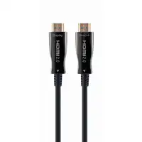 Gembird CCBP-HDMI-AOC-30M-02 cable HDMI HDMI tipo A (Estándar) Negro