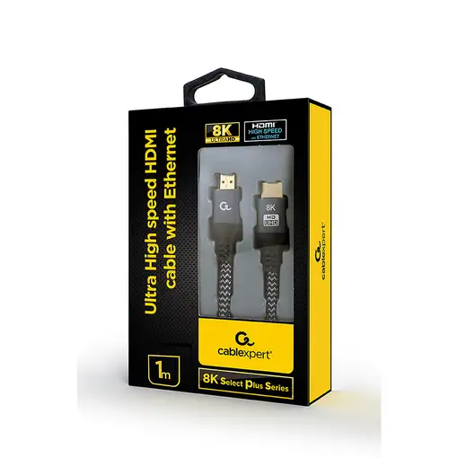 Gembird CCB-HDMI8K-1M cable HDMI HDMI tipo A (Estándar) Negro