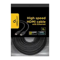 Gembird HDMI v.1.4 15m cable HDMI HDMI tipo A (Estándar) Negro