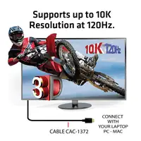 CLUB3D Ultra High Speed HDMI 4K120Hz, 8K60Hz Certified Cable 48Gbps M/M 2 m / 6.56