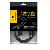 Gembird 1.8m HDMI cable HDMI 1,8 m HDMI tipo A (Estándar) Negro