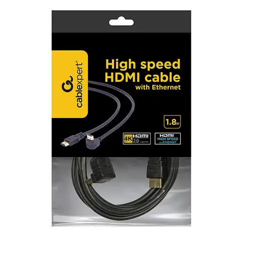 Gembird 1.8m HDMI cable HDMI 1,8 m HDMI tipo A (Estándar) Negro