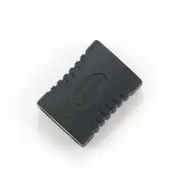Gembird A-HDMI-FF cambiador de género para cable Negro