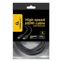 Gembird 3m HDMI M/M cable HDMI HDMI tipo A (Estándar) Negro