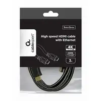 Gembird CC-HDMI4L-10 cable HDMI 3 m HDMI tipo A (Estándar) Negro, Naranja