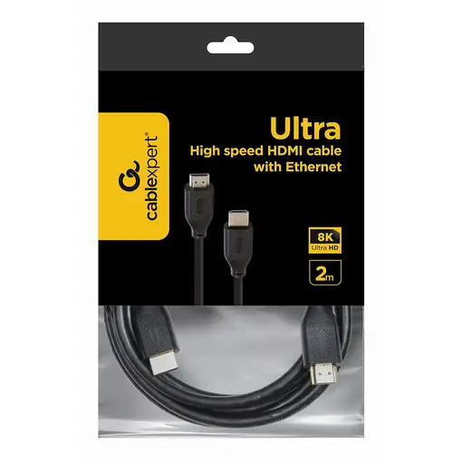 Gembird CC-HDMI8K-2M cable HDMI HDMI tipo A (Estándar) Negro