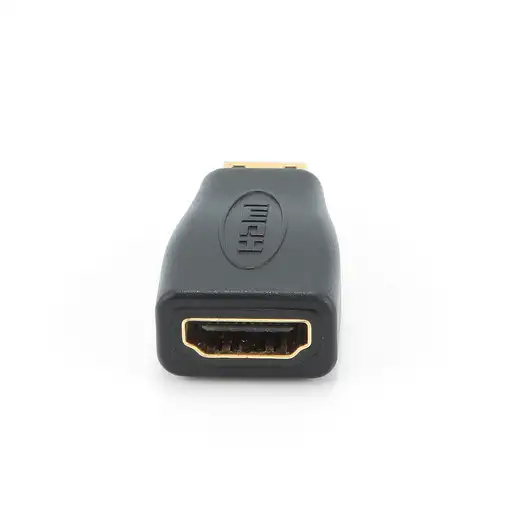 Gembird A-HDMI-FC cambiador de género para cable mini-HDMI Negro