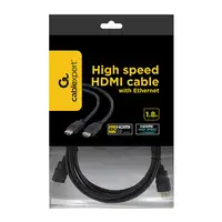 Gembird 1.8m HDMI M/M cable HDMI 1,8 m HDMI tipo A (Estándar) Negro