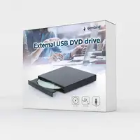 Gembird DVD-USB-04 unidad de disco óptico DVD±RW Negro