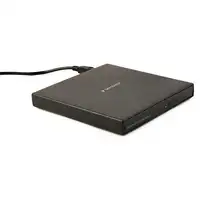 Gembird DVD-USB-04 unidad de disco óptico DVD±RW Negro