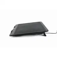Gembird NBS-1F15-04 soporte para ordenador portátil Negro 38,1 cm (15")
