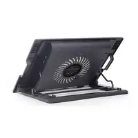 Gembird NBS-1F17T-01 almohadilla fría 43,2 cm (17") 1500 RPM Negro
