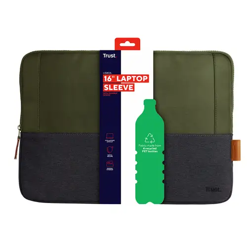 Trust Lisboa 40,6 cm (16") Funda Verde