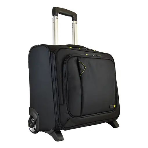 Techair Classic pro 39,6 cm (15.6") Maletín con ruedas Negro
