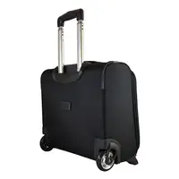 Techair Classic pro 39,6 cm (15.6") Maletín con ruedas Negro