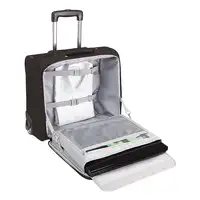 Techair Classic pro 39,6 cm (15.6") Maletín con ruedas Negro