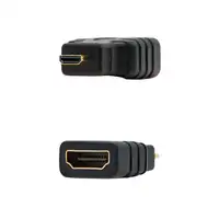 Nanocable 10.15.1206 cambiador de género para cable HDMI Micro HDMI Negro