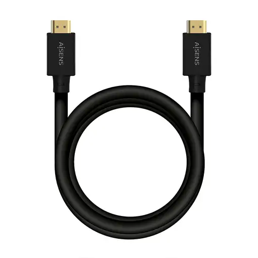 AISENS Cable HDMI V2.1 Ultra Alta Velocidad / Hec 8K@60Hz 48Gbps, A/M-A/M, Negro,
