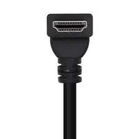 AISENS Cable HDMI V2.0 Acodado Premium Alta Velocidad / HEC 4K@60Hz 18Gbps, A/M-A/