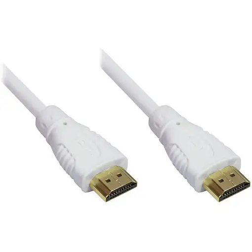 Techly ICOC HDMI-4-005NWT cable HDMI 0,5 m HDMI tipo A (Estándar) Blanco