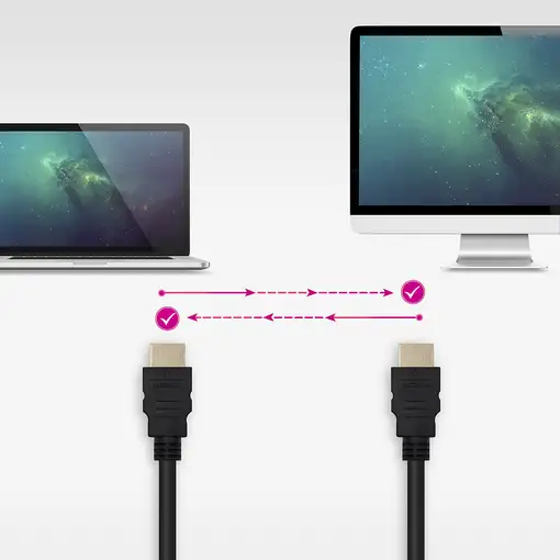 Nanocable Cable HDMI alta velocidad / HEC, A/M-A/M, Negro, 10 m