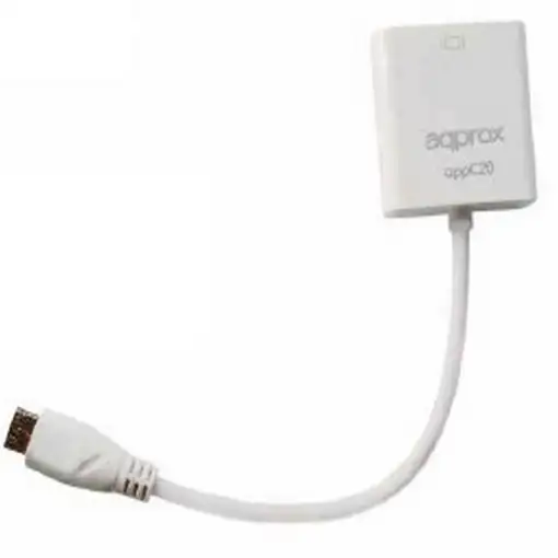 Approx appC20 VGA (D-Sub) HDMI Type C (Mini) Blanco