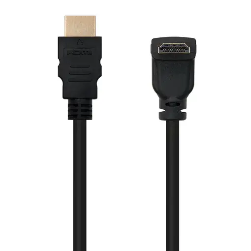 Nanocable CABLE HDMI ACODADO V1.4 (ALTA VELOCIDAD / HEC), A/M-A/M, 1.8 M