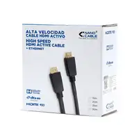Nanocable CABLE HDMI V1.4 (ALTA VELOCIDAD / HEC) CON REPETIDOR, A/M-A/M, 25 M