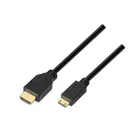 AISENS A119-0114 cable HDMI 1,8 m HDMI tipo A (Estándar) HDMI Type C (Mini) Negro