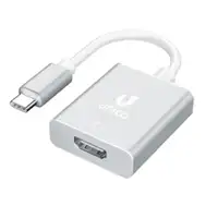 UNICO AD1848 adaptador de cable de vídeo USB Tipo C HDMI Aluminio
