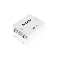 Approx APPC41 adaptador de cable de vídeo RCA HDMI tipo A (Estándar) Blanco