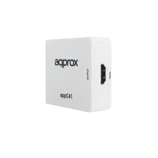 Approx APPC41 adaptador de cable de vídeo RCA HDMI tipo A (Estándar) Blanco