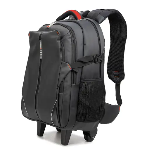 Phoenix Technologies Discovery 43,2 cm (17") Maletín con ruedas Negro, Rojo