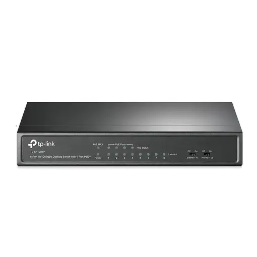 TP-Link TL-SF1008P No administrado Fast Ethernet (10/100) Energía sobre Ethernet (