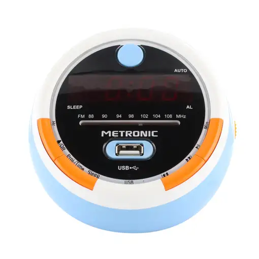 Radio despertador FM USB con proyector doble alarma LE PETIT PRINCE 477342