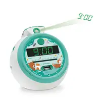 Radio Reloj Despertador Digital para niños con proyector Metronic 477343