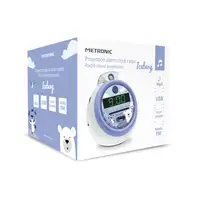 Radio Reloj Despertador Digital para niños con proyector Metronic 477344
