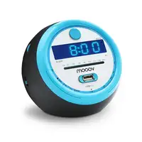 Radio despertador Sportsman con proyector y puerto USB 477016 Mooov