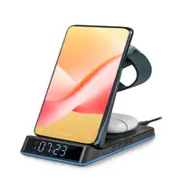 Reloj despertador con carga inalámbrica Compatible Android Thomson CL750IS