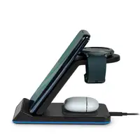 Reloj despertador con carga inalámbrica Compatible Android Thomson CL750IS